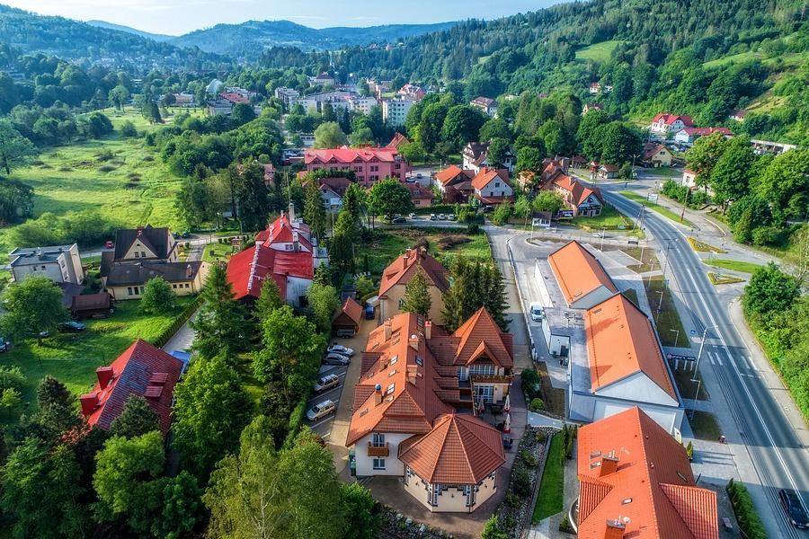 Hotel Pod Golebiem Висла Экстерьер фото